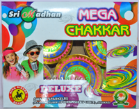 sri madhan Crackers MEGA CHAKKAR DELUXE ( 5 PCS)